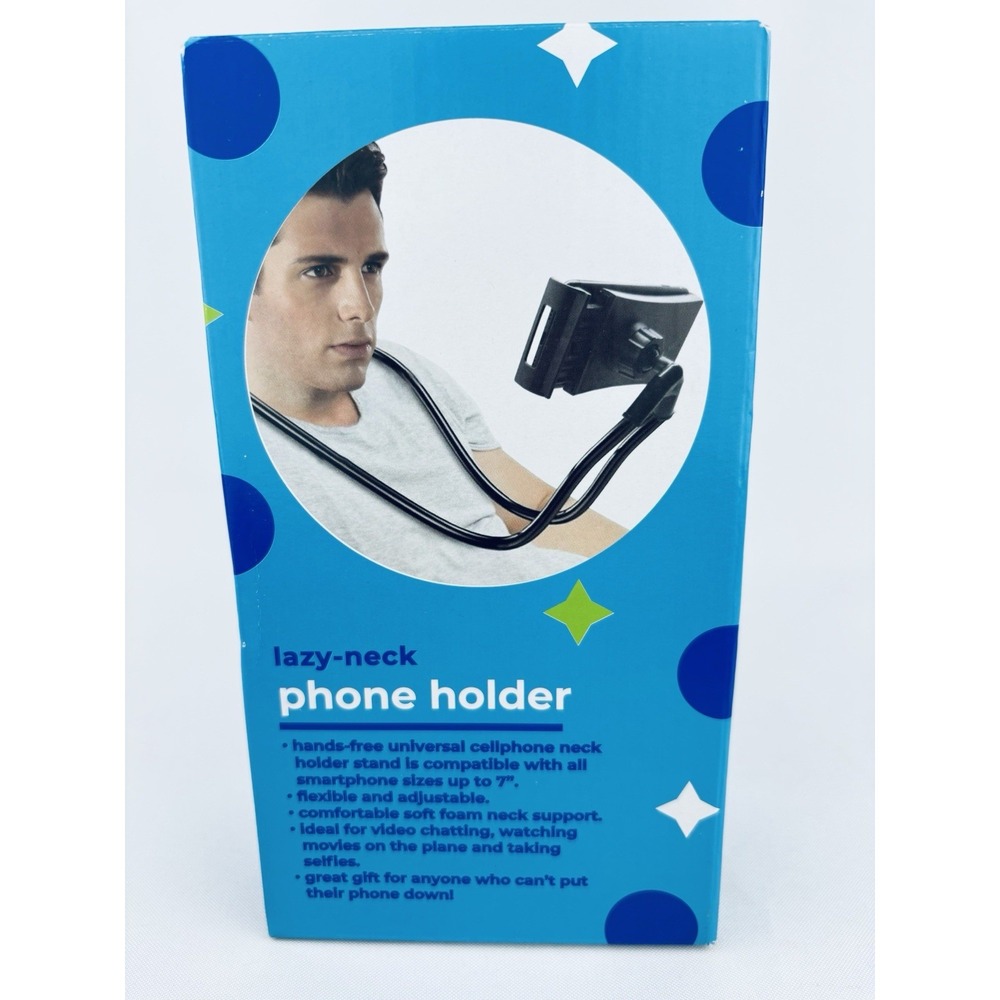Lazy Neck Phone‎ Holder Stand Desktop Bed Gag Gift Hands Free Device Funny Gift